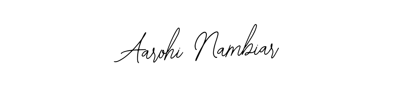 How to Draw Aarohi Nambiar signature style? Bearetta-2O07w is a latest design signature styles for name Aarohi Nambiar. Aarohi Nambiar signature style 12 images and pictures png