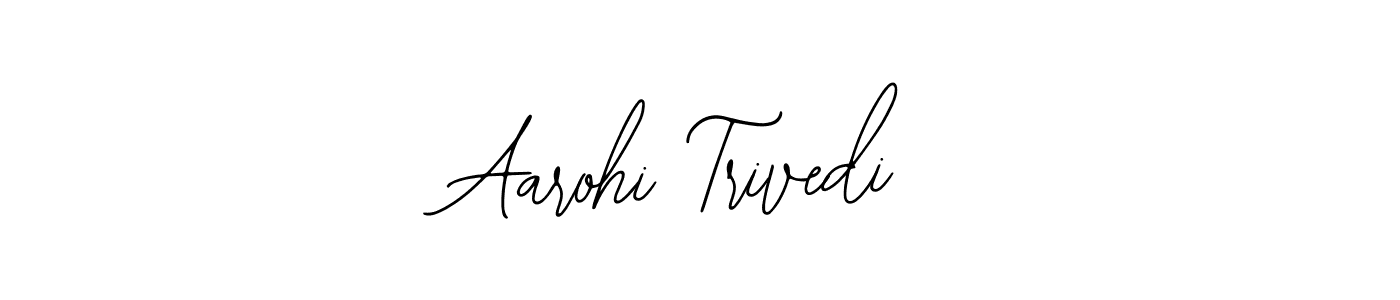 Also You can easily find your signature by using the search form. We will create Aarohi Trivedi name handwritten signature images for you free of cost using Bearetta-2O07w sign style. Aarohi Trivedi signature style 12 images and pictures png