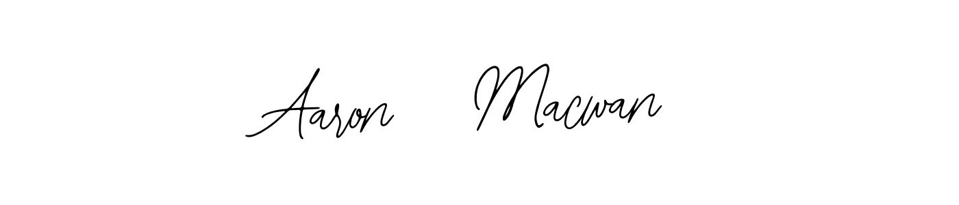 Bearetta-2O07w is a professional signature style that is perfect for those who want to add a touch of class to their signature. It is also a great choice for those who want to make their signature more unique. Get Aaron   Macwan name to fancy signature for free. Aaron   Macwan signature style 12 images and pictures png