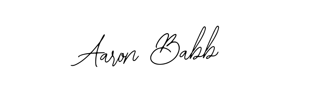 Make a beautiful signature design for name Aaron Babb. With this signature (Bearetta-2O07w) style, you can create a handwritten signature for free. Aaron Babb signature style 12 images and pictures png