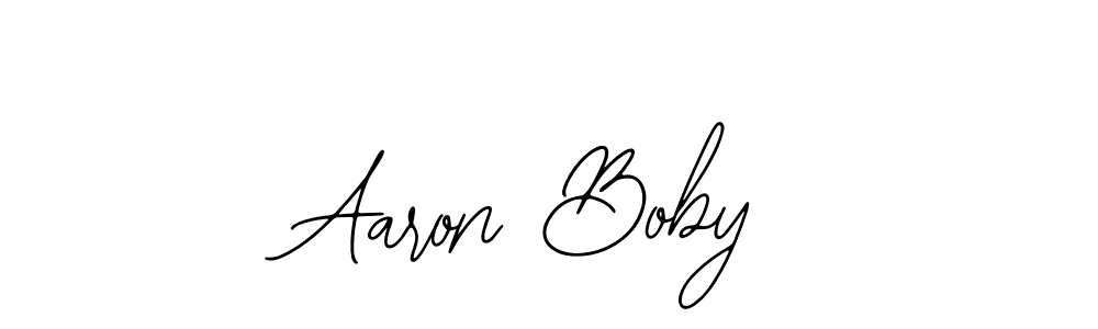 How to Draw Aaron Boby signature style? Bearetta-2O07w is a latest design signature styles for name Aaron Boby. Aaron Boby signature style 12 images and pictures png