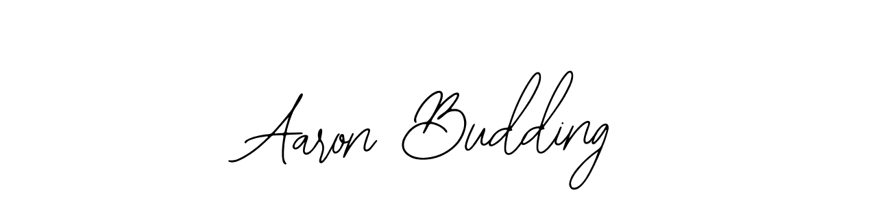 Design your own signature with our free online signature maker. With this signature software, you can create a handwritten (Bearetta-2O07w) signature for name Aaron Budding. Aaron Budding signature style 12 images and pictures png