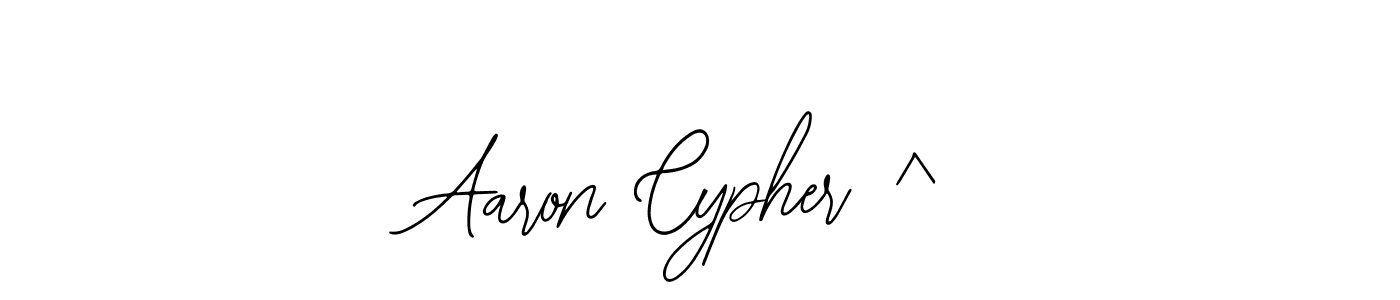 Also You can easily find your signature by using the search form. We will create Aaron Cypher ^ name handwritten signature images for you free of cost using Bearetta-2O07w sign style. Aaron Cypher ^ signature style 12 images and pictures png