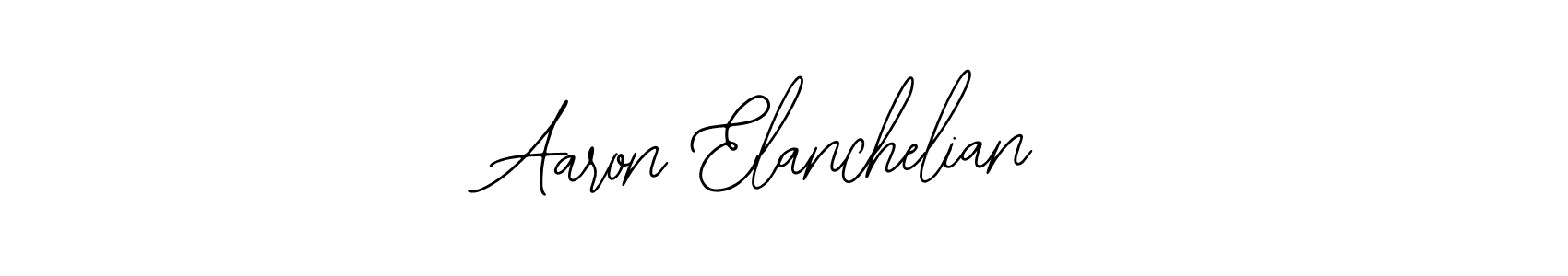 You should practise on your own different ways (Bearetta-2O07w) to write your name (Aaron Elanchelian) in signature. don't let someone else do it for you. Aaron Elanchelian signature style 12 images and pictures png