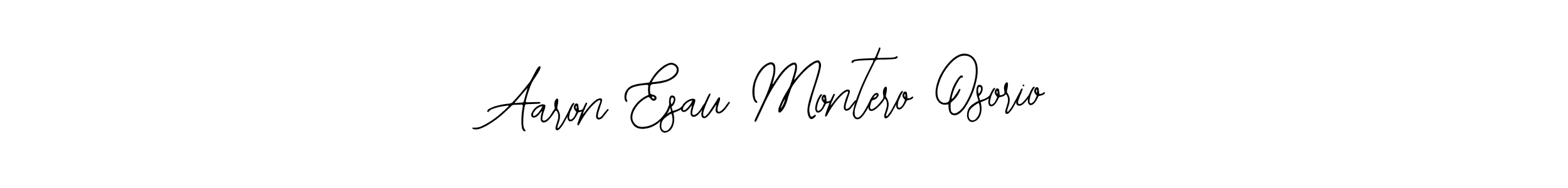 Make a short Aaron Esau Montero Osorio signature style. Manage your documents anywhere anytime using Bearetta-2O07w. Create and add eSignatures, submit forms, share and send files easily. Aaron Esau Montero Osorio signature style 12 images and pictures png