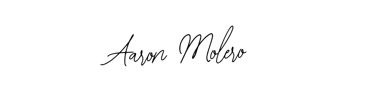 How to make Aaron Molero signature? Bearetta-2O07w is a professional autograph style. Create handwritten signature for Aaron Molero name. Aaron Molero signature style 12 images and pictures png