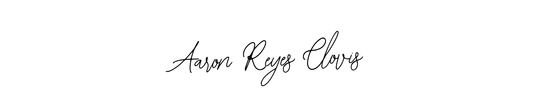 Make a beautiful signature design for name Aaron Reyes Clovis. With this signature (Bearetta-2O07w) style, you can create a handwritten signature for free. Aaron Reyes Clovis signature style 12 images and pictures png