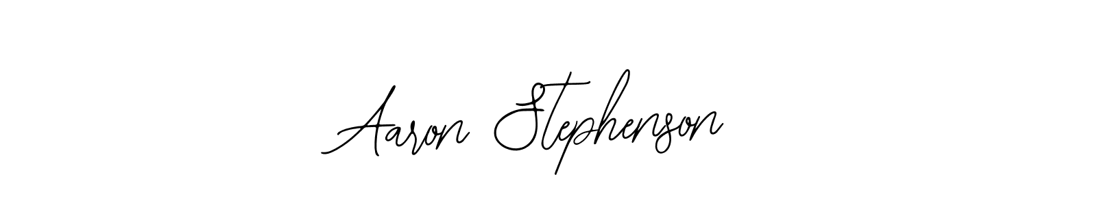 Design your own signature with our free online signature maker. With this signature software, you can create a handwritten (Bearetta-2O07w) signature for name Aaron Stephenson. Aaron Stephenson signature style 12 images and pictures png