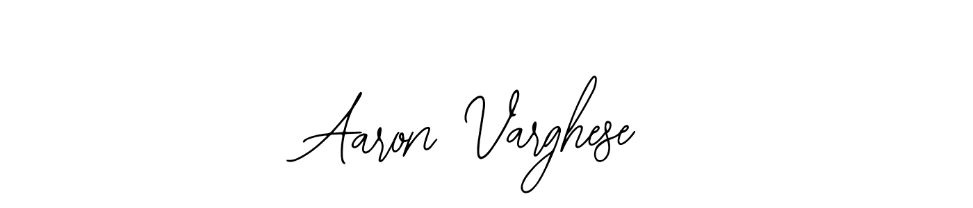 Design your own signature with our free online signature maker. With this signature software, you can create a handwritten (Bearetta-2O07w) signature for name Aaron Varghese. Aaron Varghese signature style 12 images and pictures png