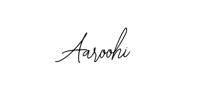 Also we have Aaroohi name is the best signature style. Create professional handwritten signature collection using Bearetta-2O07w autograph style. Aaroohi signature style 12 images and pictures png