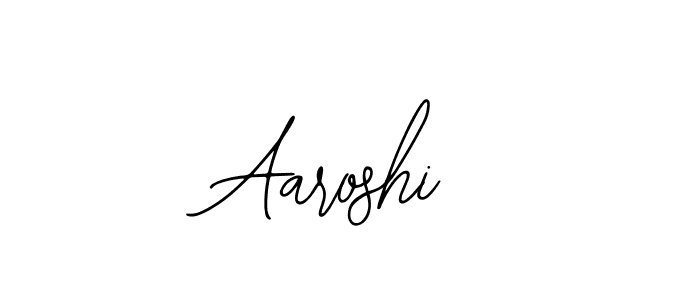 Make a beautiful signature design for name Aaroshi. With this signature (Bearetta-2O07w) style, you can create a handwritten signature for free. Aaroshi signature style 12 images and pictures png