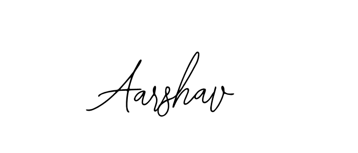 Design your own signature with our free online signature maker. With this signature software, you can create a handwritten (Bearetta-2O07w) signature for name Aarshav. Aarshav signature style 12 images and pictures png