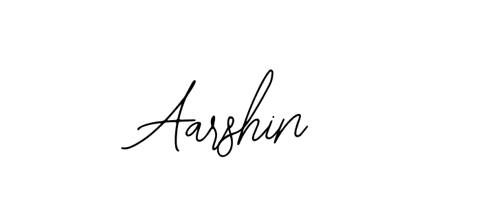 Make a beautiful signature design for name Aarshin. Use this online signature maker to create a handwritten signature for free. Aarshin signature style 12 images and pictures png