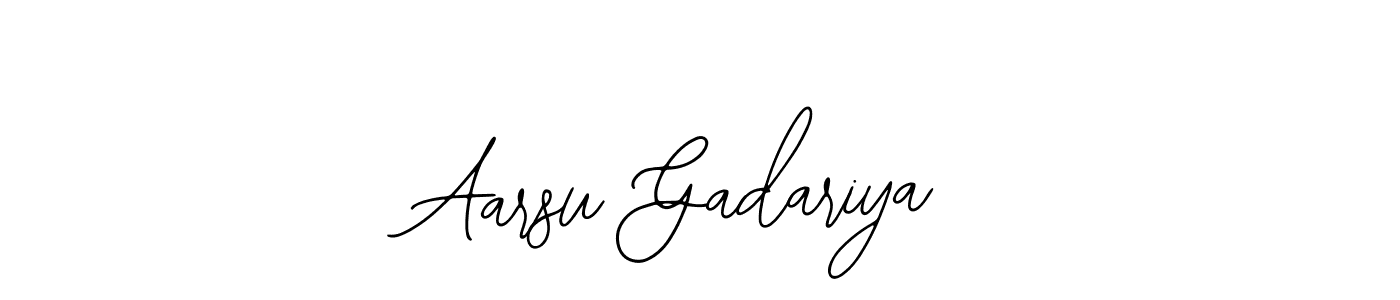 You can use this online signature creator to create a handwritten signature for the name Aarsu Gadariya. This is the best online autograph maker. Aarsu Gadariya signature style 12 images and pictures png