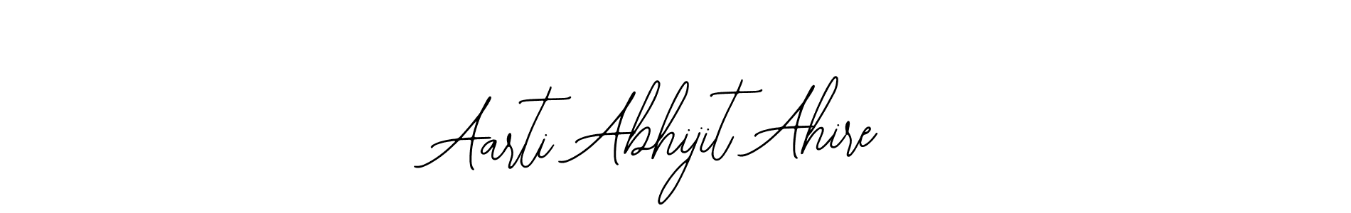 Also we have Aarti Abhijit Ahire name is the best signature style. Create professional handwritten signature collection using Bearetta-2O07w autograph style. Aarti Abhijit Ahire signature style 12 images and pictures png