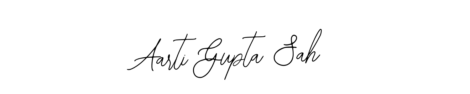 Design your own signature with our free online signature maker. With this signature software, you can create a handwritten (Bearetta-2O07w) signature for name Aarti Gupta Sah. Aarti Gupta Sah signature style 12 images and pictures png