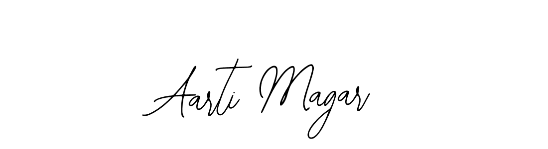 Use a signature maker to create a handwritten signature online. With this signature software, you can design (Bearetta-2O07w) your own signature for name Aarti Magar. Aarti Magar signature style 12 images and pictures png