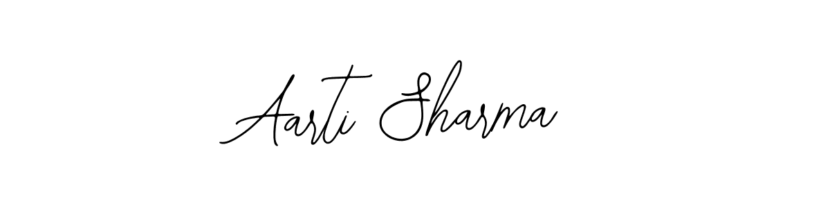 Create a beautiful signature design for name Aarti Sharma. With this signature (Bearetta-2O07w) fonts, you can make a handwritten signature for free. Aarti Sharma signature style 12 images and pictures png