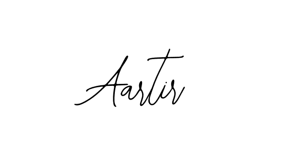 How to make Aartir name signature. Use Bearetta-2O07w style for creating short signs online. This is the latest handwritten sign. Aartir signature style 12 images and pictures png