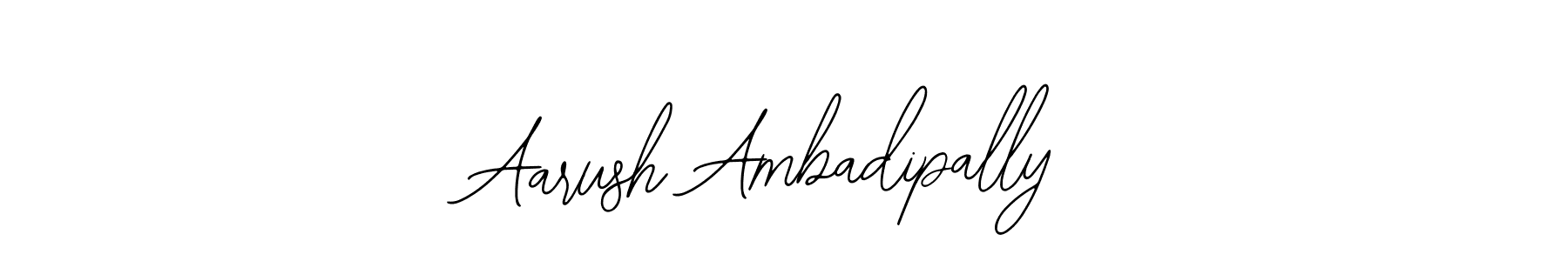 Best and Professional Signature Style for Aarush Ambadipally. Bearetta-2O07w Best Signature Style Collection. Aarush Ambadipally signature style 12 images and pictures png