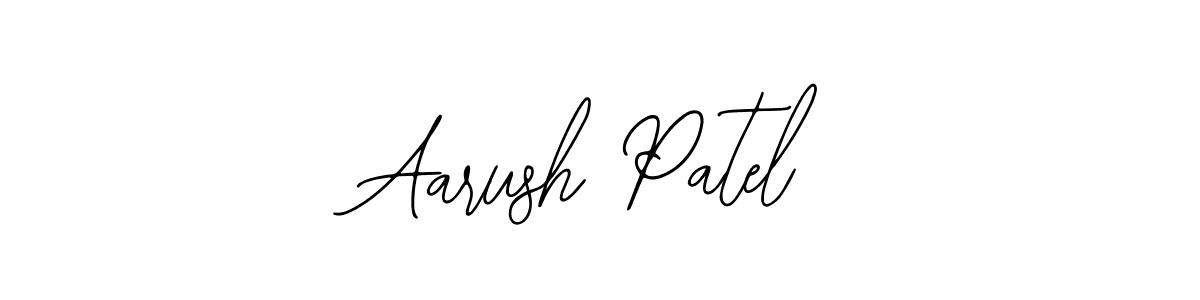 Make a beautiful signature design for name Aarush Patel. With this signature (Bearetta-2O07w) style, you can create a handwritten signature for free. Aarush Patel signature style 12 images and pictures png