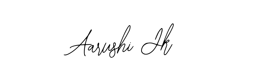 Design your own signature with our free online signature maker. With this signature software, you can create a handwritten (Bearetta-2O07w) signature for name Aarushi Jk. Aarushi Jk signature style 12 images and pictures png