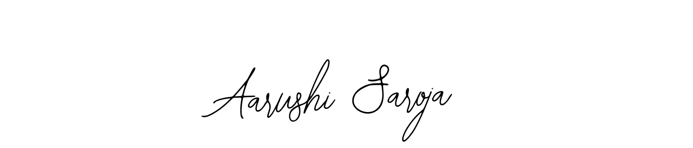 Similarly Bearetta-2O07w is the best handwritten signature design. Signature creator online .You can use it as an online autograph creator for name Aarushi Saroja. Aarushi Saroja signature style 12 images and pictures png