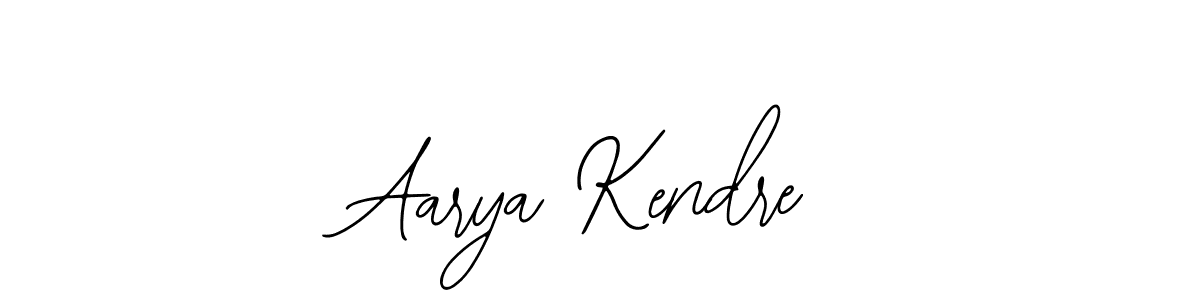 Aarya Kendre stylish signature style. Best Handwritten Sign (Bearetta-2O07w) for my name. Handwritten Signature Collection Ideas for my name Aarya Kendre. Aarya Kendre signature style 12 images and pictures png