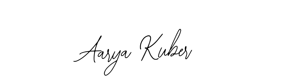 Also we have Aarya Kuber name is the best signature style. Create professional handwritten signature collection using Bearetta-2O07w autograph style. Aarya Kuber signature style 12 images and pictures png