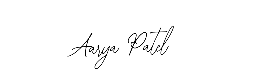 How to Draw Aarya Patel signature style? Bearetta-2O07w is a latest design signature styles for name Aarya Patel. Aarya Patel signature style 12 images and pictures png