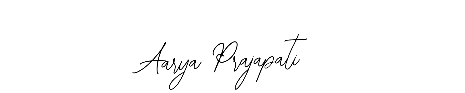 Similarly Bearetta-2O07w is the best handwritten signature design. Signature creator online .You can use it as an online autograph creator for name Aarya Prajapati. Aarya Prajapati signature style 12 images and pictures png