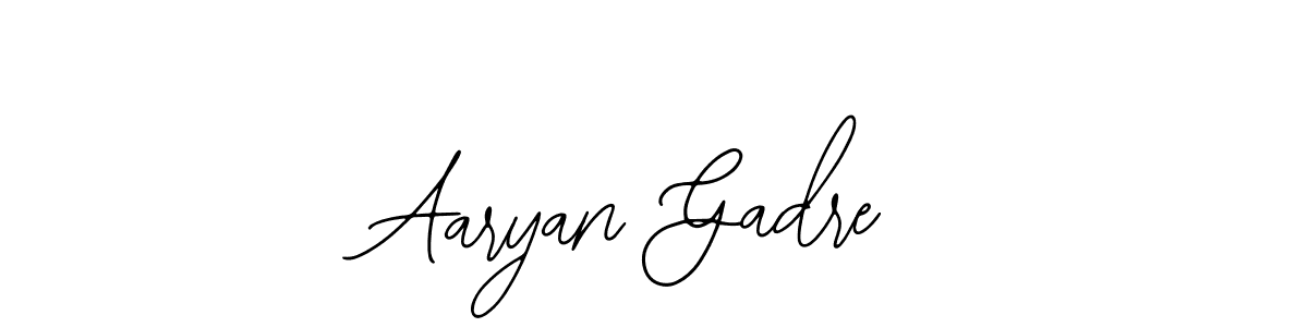 Design your own signature with our free online signature maker. With this signature software, you can create a handwritten (Bearetta-2O07w) signature for name Aaryan Gadre. Aaryan Gadre signature style 12 images and pictures png