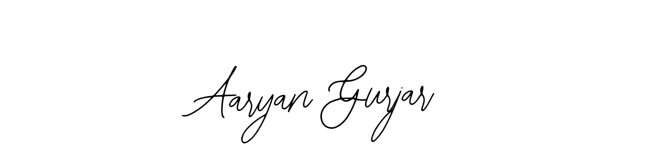 Similarly Bearetta-2O07w is the best handwritten signature design. Signature creator online .You can use it as an online autograph creator for name Aaryan Gurjar. Aaryan Gurjar signature style 12 images and pictures png