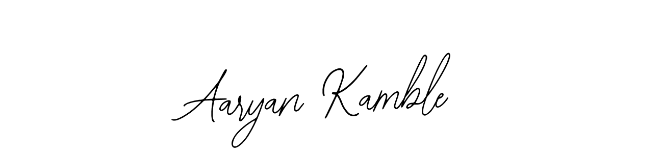 Also we have Aaryan Kamble name is the best signature style. Create professional handwritten signature collection using Bearetta-2O07w autograph style. Aaryan Kamble signature style 12 images and pictures png