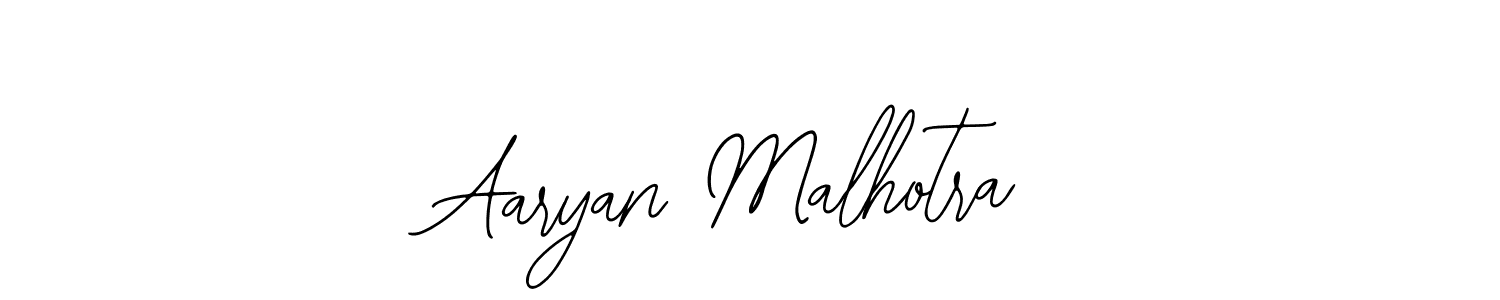 Use a signature maker to create a handwritten signature online. With this signature software, you can design (Bearetta-2O07w) your own signature for name Aaryan Malhotra. Aaryan Malhotra signature style 12 images and pictures png