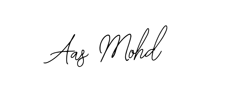 if you are searching for the best signature style for your name Aas Mohd. so please give up your signature search. here we have designed multiple signature styles  using Bearetta-2O07w. Aas Mohd signature style 12 images and pictures png