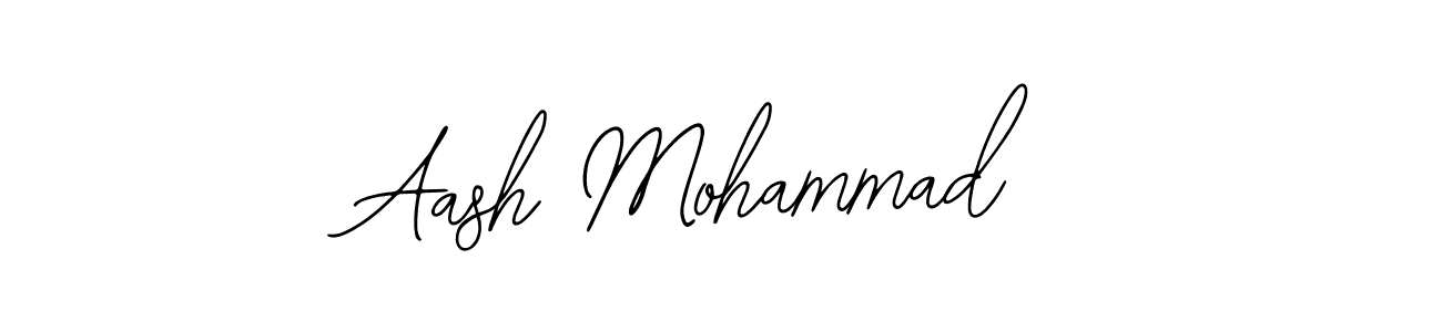Aash Mohammad stylish signature style. Best Handwritten Sign (Bearetta-2O07w) for my name. Handwritten Signature Collection Ideas for my name Aash Mohammad. Aash Mohammad signature style 12 images and pictures png