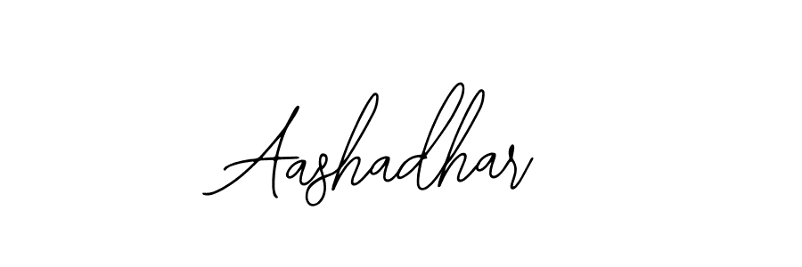 if you are searching for the best signature style for your name Aashadhar. so please give up your signature search. here we have designed multiple signature styles  using Bearetta-2O07w. Aashadhar signature style 12 images and pictures png