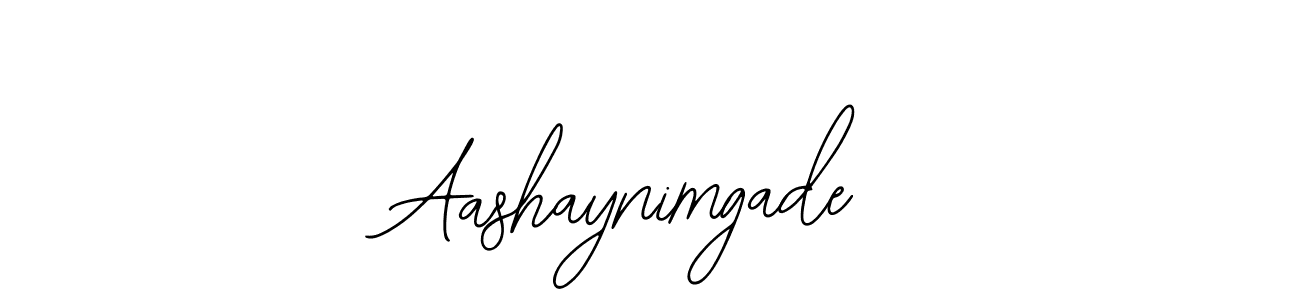 Also we have Aashaynimgade name is the best signature style. Create professional handwritten signature collection using Bearetta-2O07w autograph style. Aashaynimgade signature style 12 images and pictures png