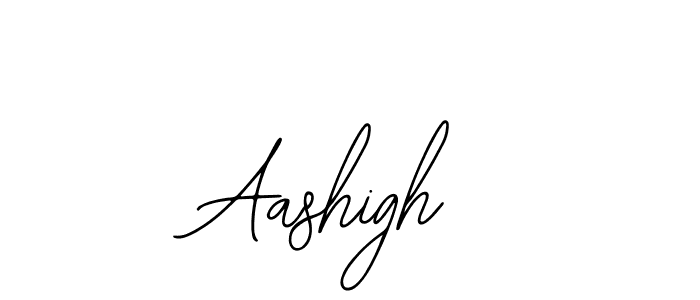 You should practise on your own different ways (Bearetta-2O07w) to write your name (Aashigh) in signature. don't let someone else do it for you. Aashigh signature style 12 images and pictures png
