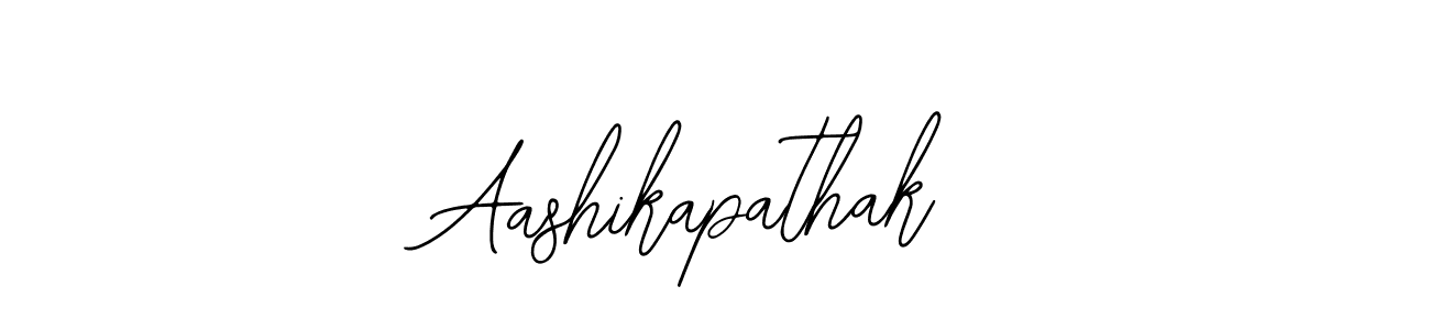 Similarly Bearetta-2O07w is the best handwritten signature design. Signature creator online .You can use it as an online autograph creator for name Aashikapathak. Aashikapathak signature style 12 images and pictures png