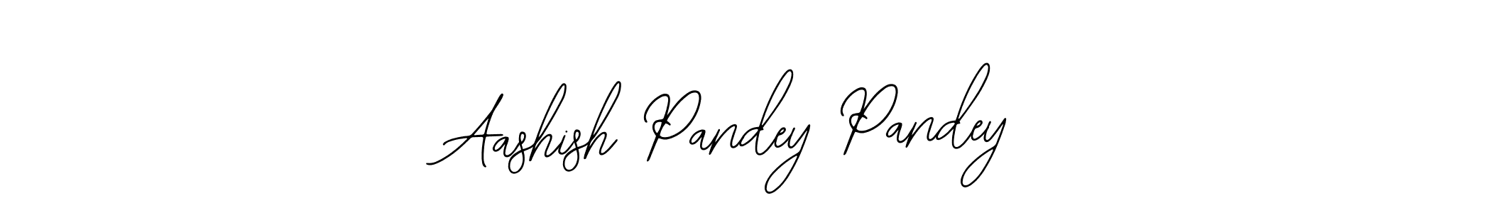 Create a beautiful signature design for name Aashish Pandey Pandey. With this signature (Bearetta-2O07w) fonts, you can make a handwritten signature for free. Aashish Pandey Pandey signature style 12 images and pictures png