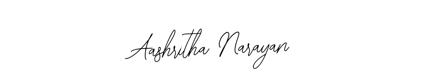 How to make Aashritha Narayan signature? Bearetta-2O07w is a professional autograph style. Create handwritten signature for Aashritha Narayan name. Aashritha Narayan signature style 12 images and pictures png