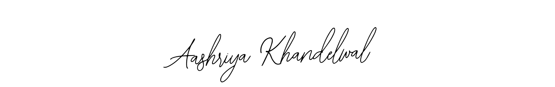 Make a beautiful signature design for name Aashriya Khandelwal. With this signature (Bearetta-2O07w) style, you can create a handwritten signature for free. Aashriya Khandelwal signature style 12 images and pictures png