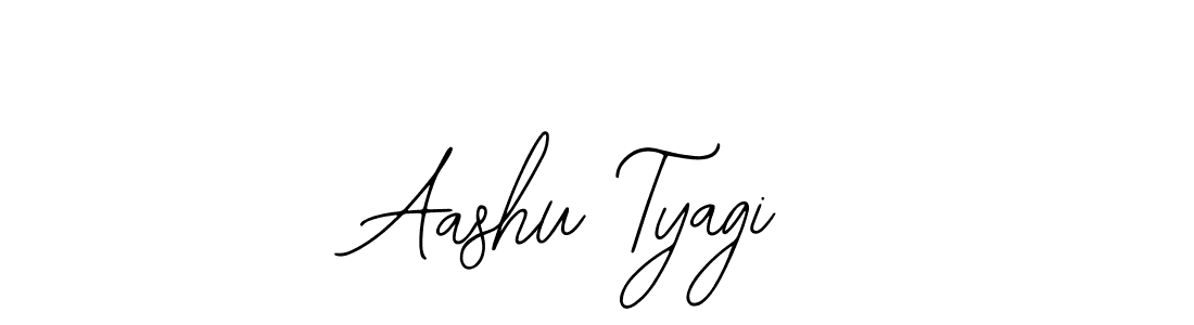 Also we have Aashu Tyagi name is the best signature style. Create professional handwritten signature collection using Bearetta-2O07w autograph style. Aashu Tyagi signature style 12 images and pictures png