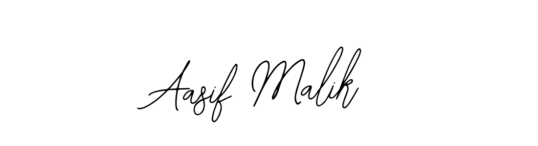 How to make Aasif Malik name signature. Use Bearetta-2O07w style for creating short signs online. This is the latest handwritten sign. Aasif Malik signature style 12 images and pictures png