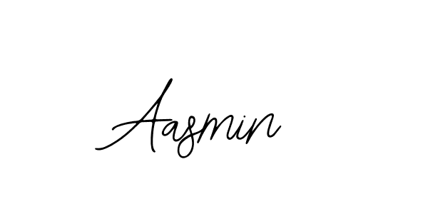 How to make Aasmin name signature. Use Bearetta-2O07w style for creating short signs online. This is the latest handwritten sign. Aasmin signature style 12 images and pictures png