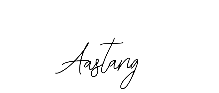 Use a signature maker to create a handwritten signature online. With this signature software, you can design (Bearetta-2O07w) your own signature for name Aastang. Aastang signature style 12 images and pictures png