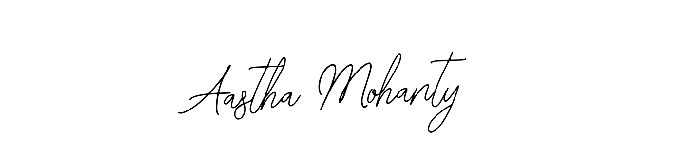 Use a signature maker to create a handwritten signature online. With this signature software, you can design (Bearetta-2O07w) your own signature for name Aastha Mohanty. Aastha Mohanty signature style 12 images and pictures png