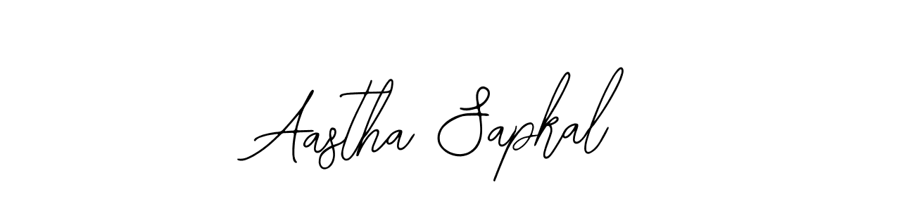 Make a short Aastha Sapkal signature style. Manage your documents anywhere anytime using Bearetta-2O07w. Create and add eSignatures, submit forms, share and send files easily. Aastha Sapkal signature style 12 images and pictures png